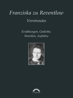 cover image of Franziska zu Reventlow